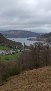 Glenridding and Ullswater, picture taken from a similar place as the painting above